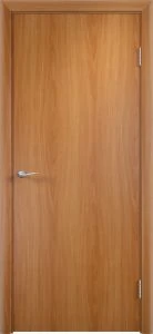 Межкомнатная дверь ДПГ четверть  2014 в комплекте Миланский орех