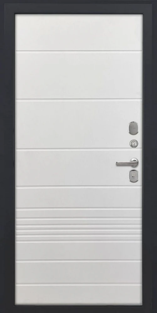 Входная дверь ДвериПРО L-43 ФЛ-700 (10мм, ясень белый) DPRO200231 внутренняя сторона