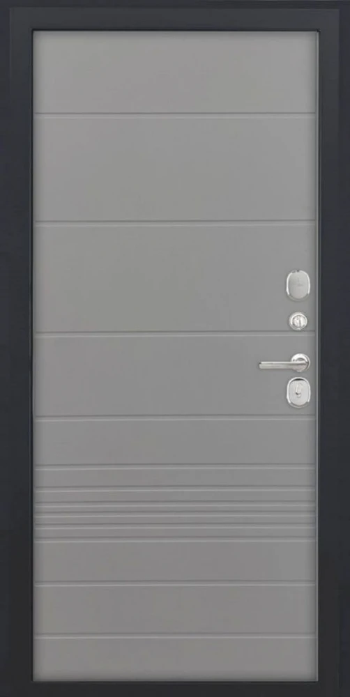 Входная дверь ДвериПРО Берген ФЛ-700 (10мм, ясень грей) DPRO198030 внутренняя сторона