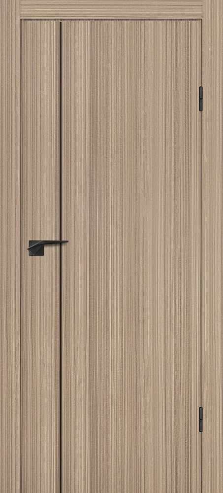 Фото Межкомнатная дверь P-21 AL черный молдинг Эвкалипт тасманский