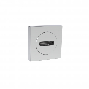 Накладка под сувальдный ключ SC.K.KM52 (SC KM) CP-8 хром