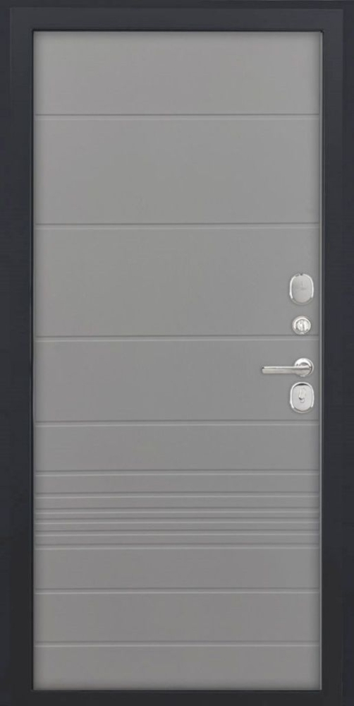 Входная дверь ДвериПРО Д-68 ФЛ-700 (10мм, ясень грей) DPRO195488 внутренняя сторона